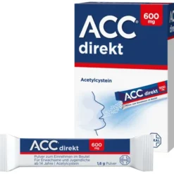ACC direkt 600 mg Pulver zum Einnehmen im Beutel 10 St