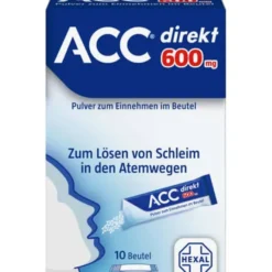 ACC direkt 600 mg Pulver zum Einnehmen im Beutel 10 St