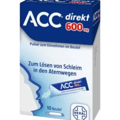 ACC direkt 600 mg Pulver zum Einnehmen im Beutel 10 St