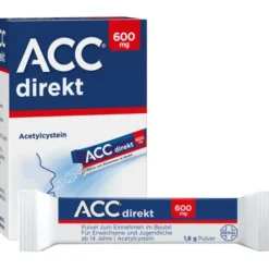 ACC direkt 600 mg Pulver zum Einnehmen im Beutel 10 St