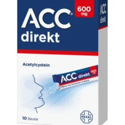 ACC direkt 600 mg Pulver zum Einnehmen im Beutel 10 St