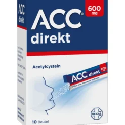 ACC direkt 600 mg Pulver zum Einnehmen im Beutel 10 St