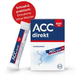 ACC direkt 600 mg Pulver zum Einnehmen im Beutel 10 St