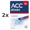ACC direkt 600 mg Pulver zum Einnehmen im Beutel Set 2x 10St