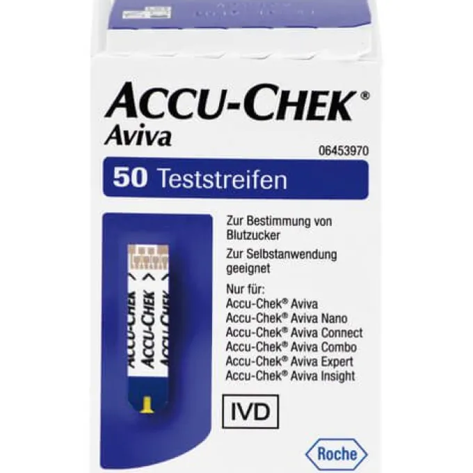 ACCU-CHEK Aviva Teststreifen Plasma 50 St