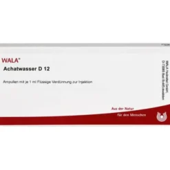 ACHATWASSER D 12 Ampullen 10X1 ml