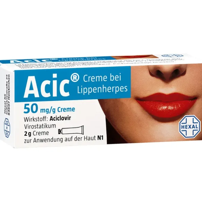 ACIC Creme bei Lippenherpes 2 g