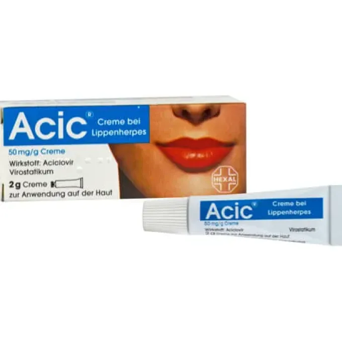ACIC Creme bei Lippenherpes 2 g