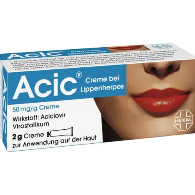 ACIC Creme bei Lippenherpes 2 g