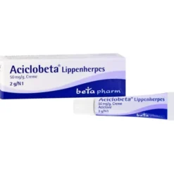 ACICLOBETA Lippenherpes Creme 2 g