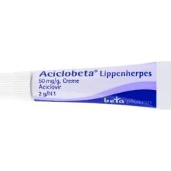ACICLOBETA Lippenherpes Creme 2 g
