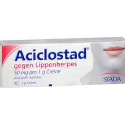 ACICLOSTAD Creme gegen Lippenherpes 2 g