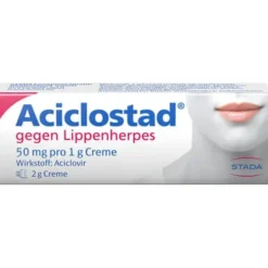 ACICLOSTAD Creme gegen Lippenherpes 2 g