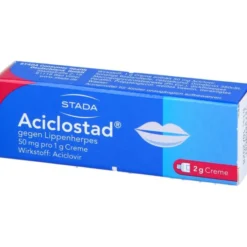 ACICLOSTAD Creme gegen Lippenherpes 2 g