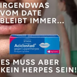 ACICLOSTAD Creme gegen Lippenherpes 2 g