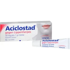 ACICLOSTAD Creme gegen Lippenherpes 2 g