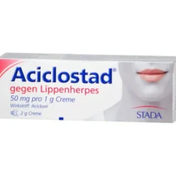 ACICLOSTAD Creme gegen Lippenherpes 2 g
