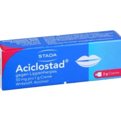 ACICLOSTAD Creme gegen Lippenherpes 2 g