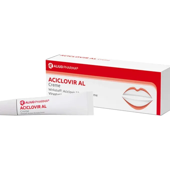 Aciclovir AL Creme bei Lippenherpes 2 g