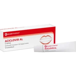 Aciclovir AL Creme bei Lippenherpes 2 g