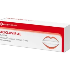 Aciclovir AL Creme bei Lippenherpes 2 g