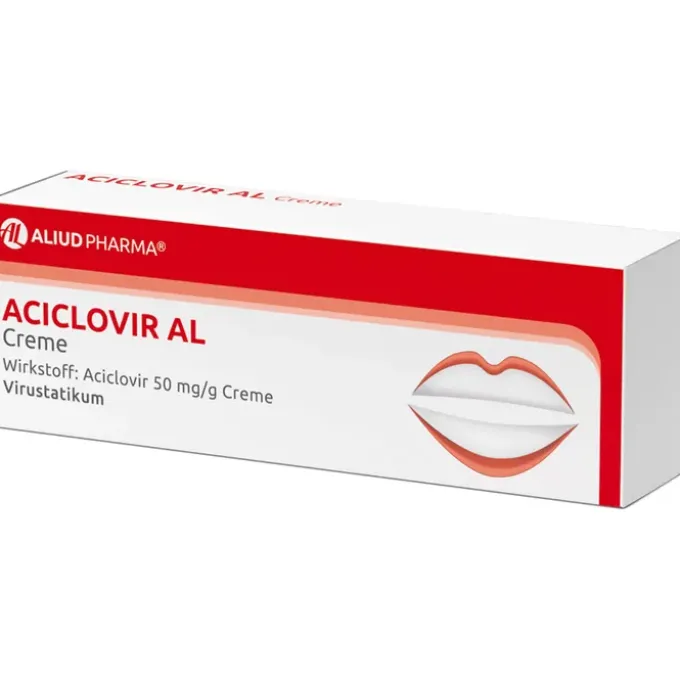 Aciclovir AL Creme bei Lippenherpes 2 g