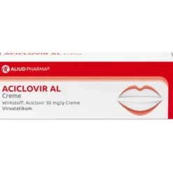 Aciclovir AL Creme bei Lippenherpes 2 g