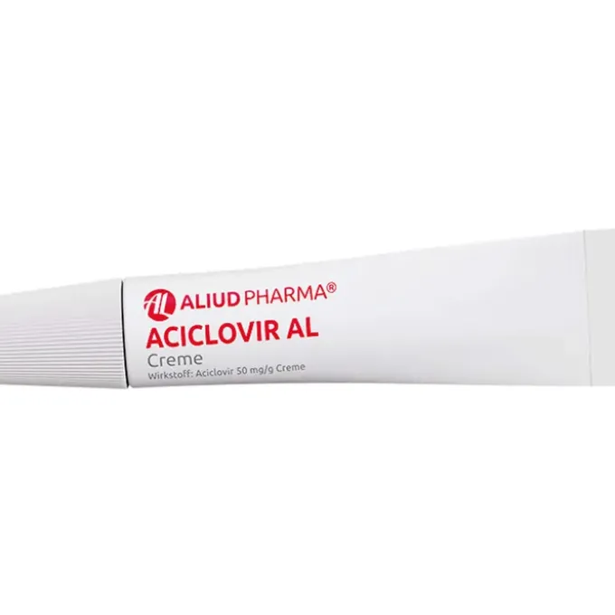 Aciclovir AL Creme bei Lippenherpes 2 g