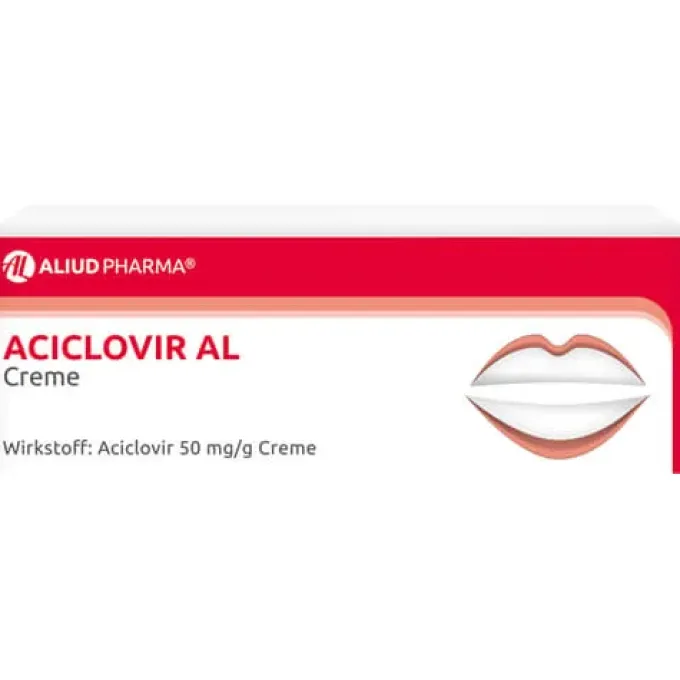 Aciclovir AL Creme bei Lippenherpes 2 g