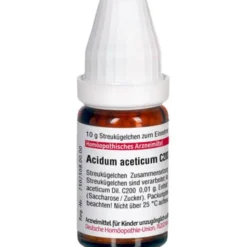 ACIDUM ACETICUM C 200 Globuli 10 g