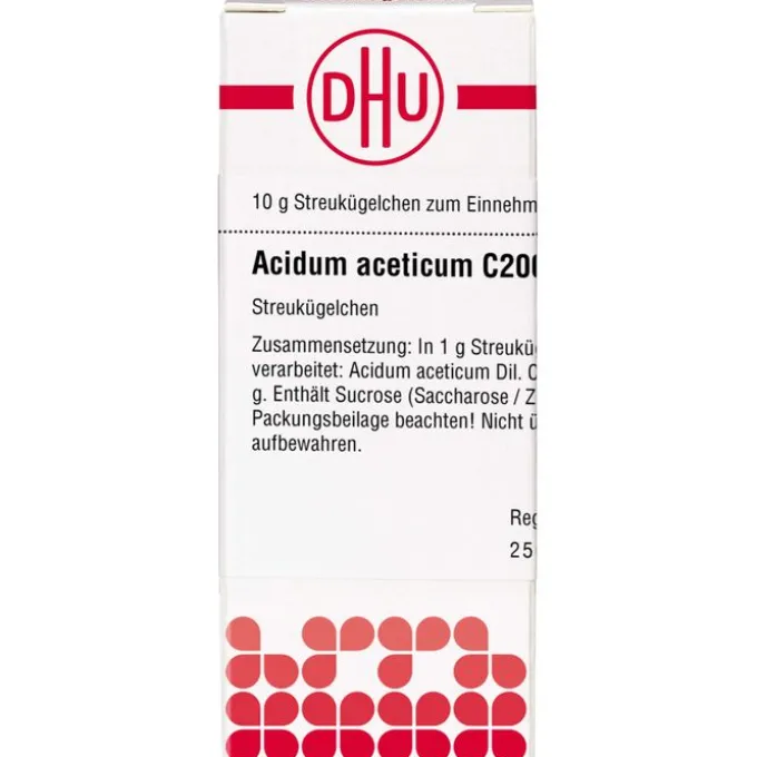 ACIDUM ACETICUM C 200 Globuli 10 g