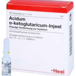 ACIDUM ALPHA-KETOGLUTARICUM Injeel Ampullen 10 St