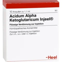 ACIDUM ALPHA-KETOGLUTARICUM Injeel Ampullen 10 St