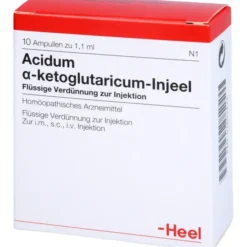 ACIDUM ALPHA-KETOGLUTARICUM Injeel Ampullen 10 St