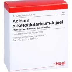ACIDUM ALPHA-KETOGLUTARICUM Injeel Ampullen 10 St