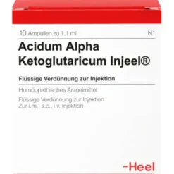 ACIDUM ALPHA-KETOGLUTARICUM Injeel Ampullen 10 St