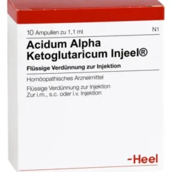 ACIDUM ALPHA-KETOGLUTARICUM Injeel Ampullen 10 St