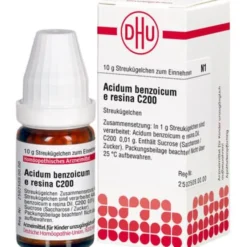 ACIDUM BENZOICUM E Resina C 200 Globuli 10 g