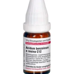 ACIDUM BENZOICUM E Resina C 12 Globuli 10 g