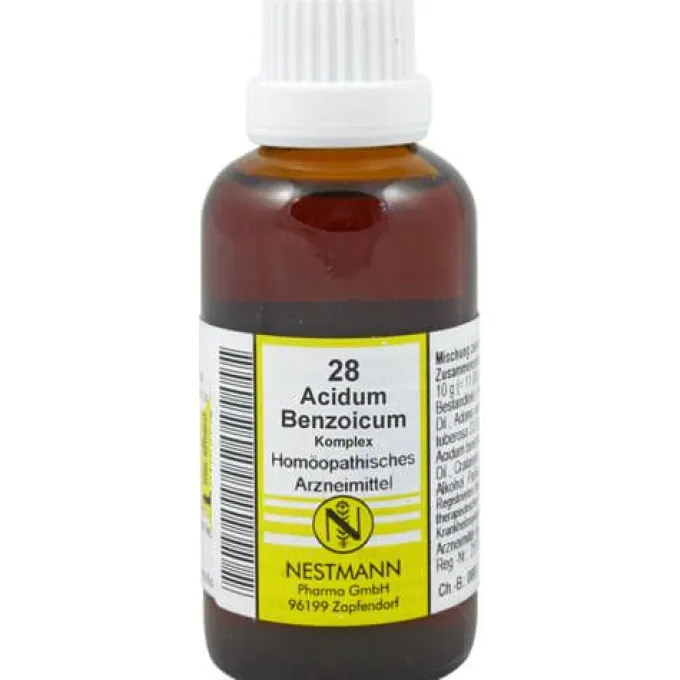 ACIDUM BENZOICUM KOMPLEX Nr.28 Dilution 50 ml