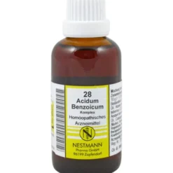 ACIDUM BENZOICUM KOMPLEX Nr.28 Dilution 50 ml