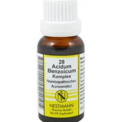 ACIDUM BENZOICUM KOMPLEX Nr.28 Dilution 20 ml
