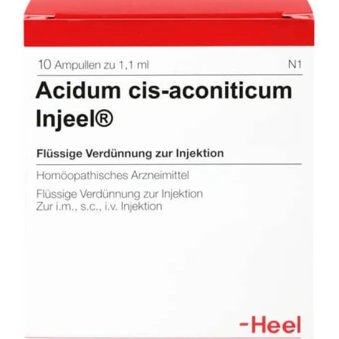 ACIDUM CIS-aconiticum Injeel Ampullen 10 St