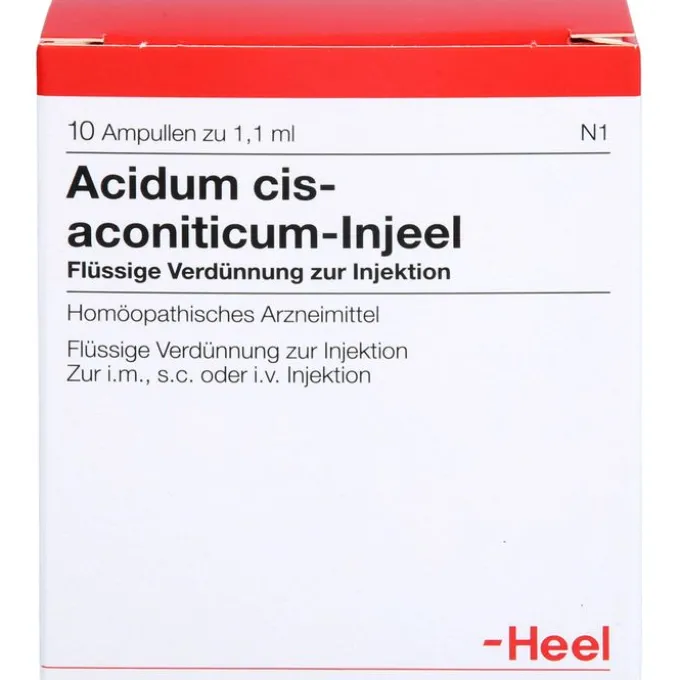 ACIDUM CIS-aconiticum Injeel Ampullen 10 St