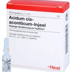 ACIDUM CIS-aconiticum Injeel Ampullen 10 St