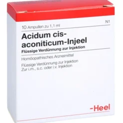 ACIDUM CIS-aconiticum Injeel Ampullen 10 St