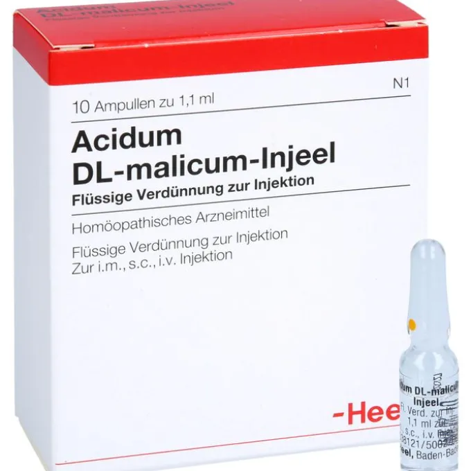 ACIDUM DL-malicum Injeel Ampullen 10 St