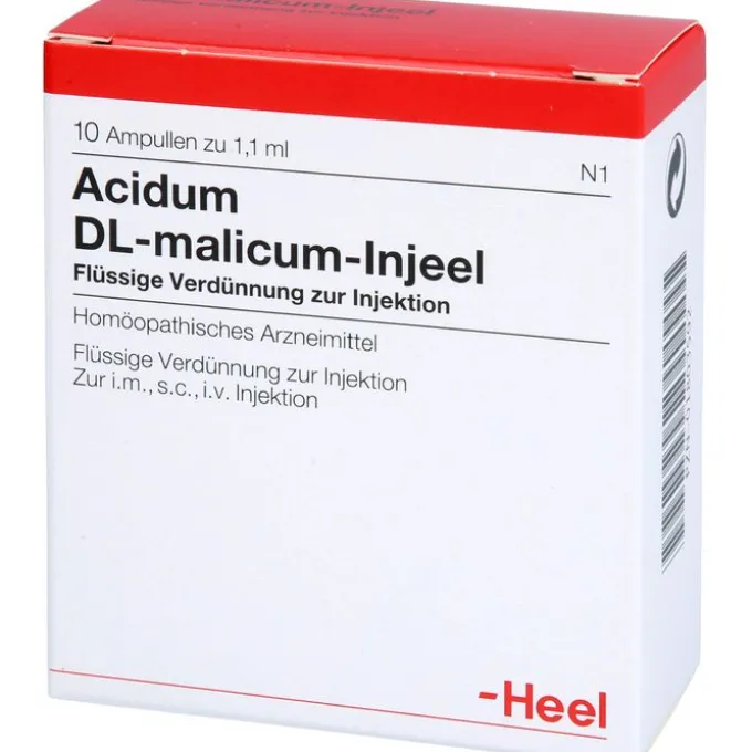 ACIDUM DL-malicum Injeel Ampullen 10 St