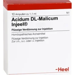 ACIDUM DL-malicum Injeel Ampullen 10 St