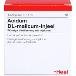 ACIDUM DL-malicum Injeel Ampullen 10 St